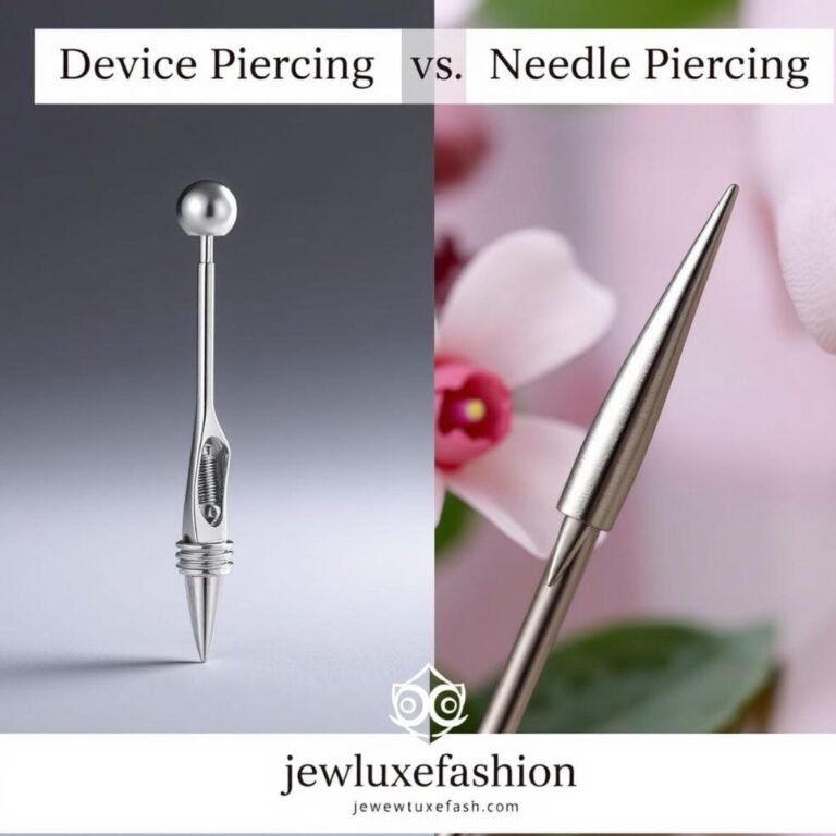 Device Piercing vs Needle Piercing: What to Choose