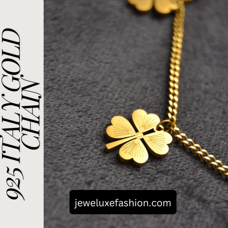 925 Italy Gold Chain: Luxurious Italian Jewelry