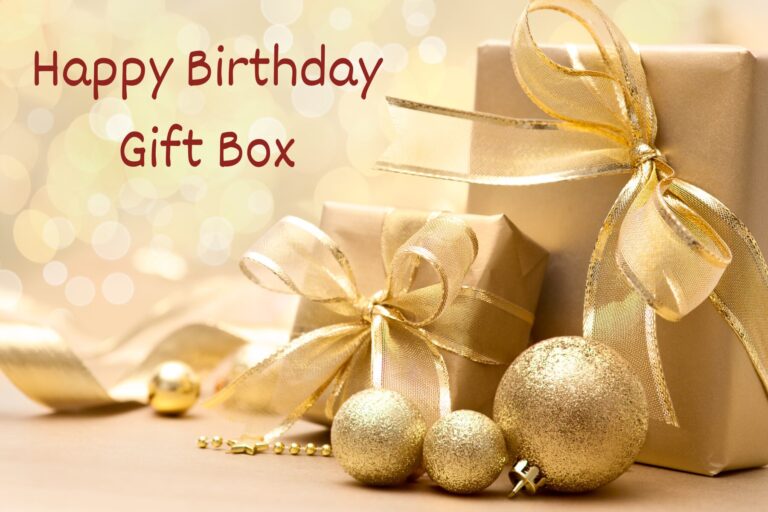 Beautiful Happy Birthday Gift Box Ideas for Any Celebration